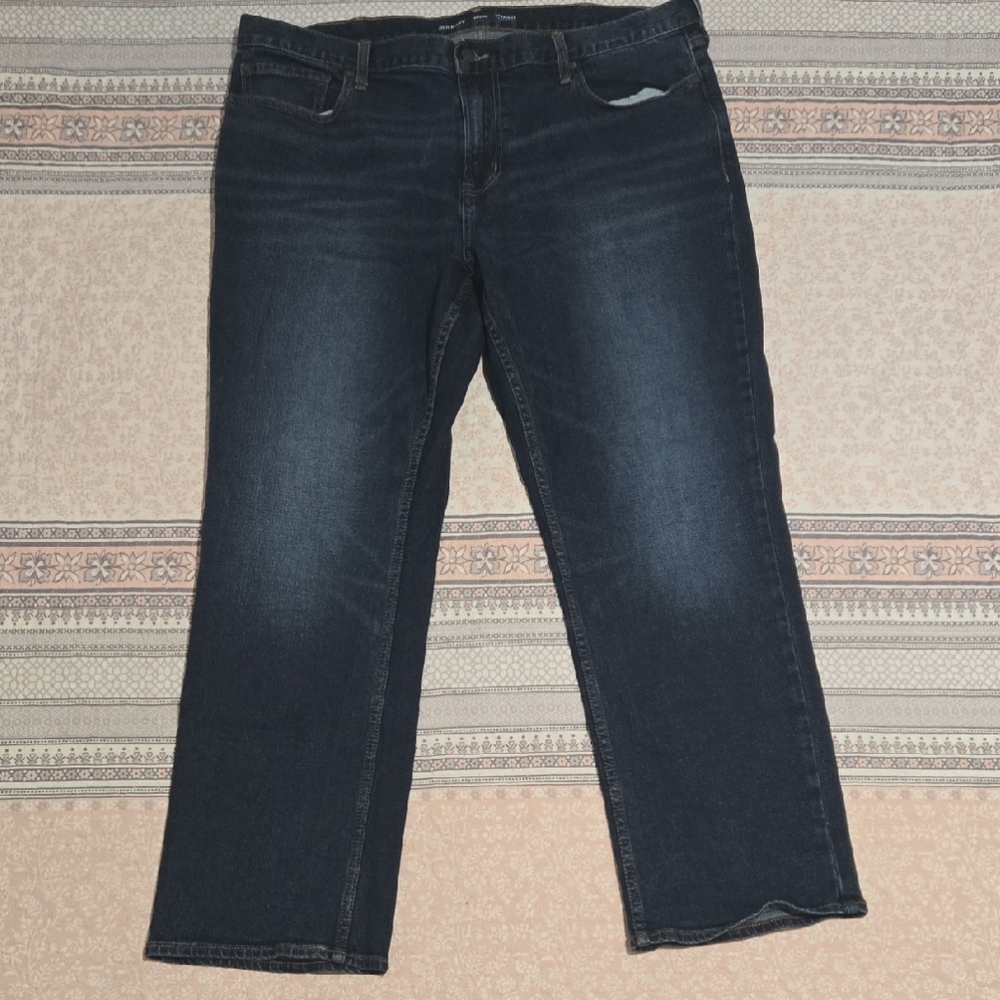 Old Navy Dark Indigo Straight Jeans